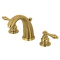 Kingston Brass KB987ALSB Victorian 2-Handle 8" Widespread Bathroom Faucet, Brass KB987ALSB
